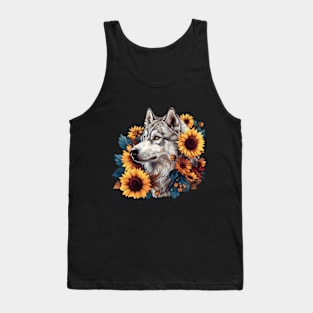 Siberian Husky Tank Top